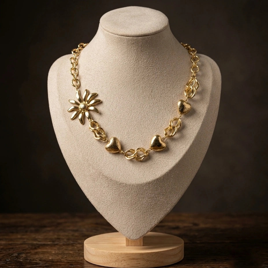 The Blooming Heart Necklace – view 3