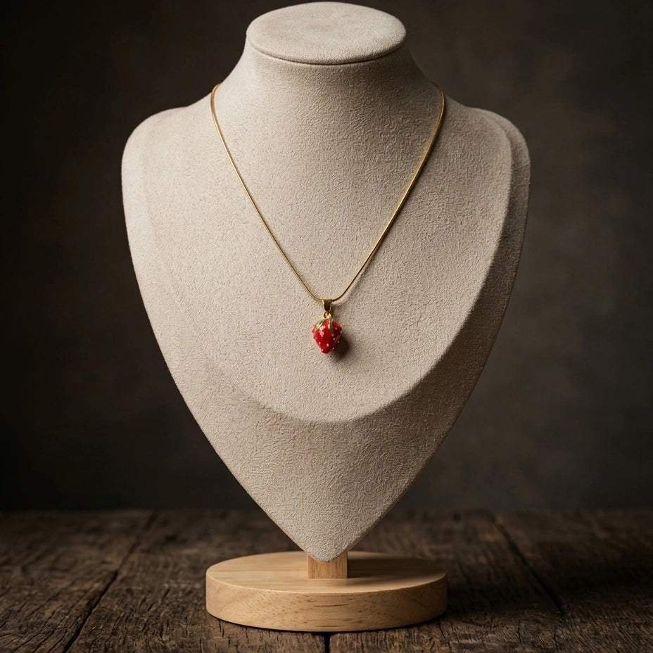 Sweet Strawberry Pendant