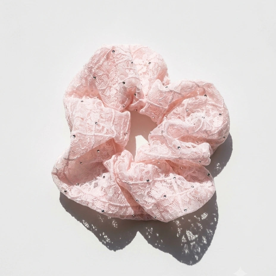 Rhinestone Scrunchie