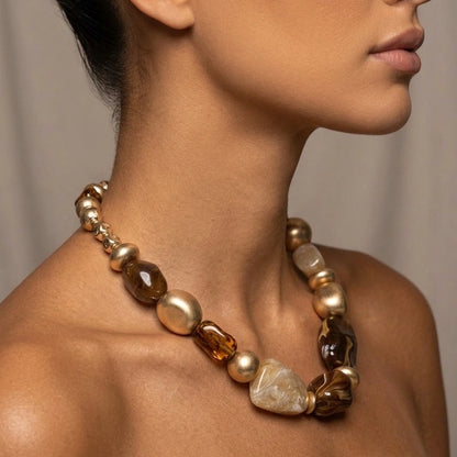 Golden Pebble Shoreline Choker – view 3