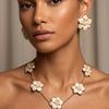 Floral Station Necklace – Nische