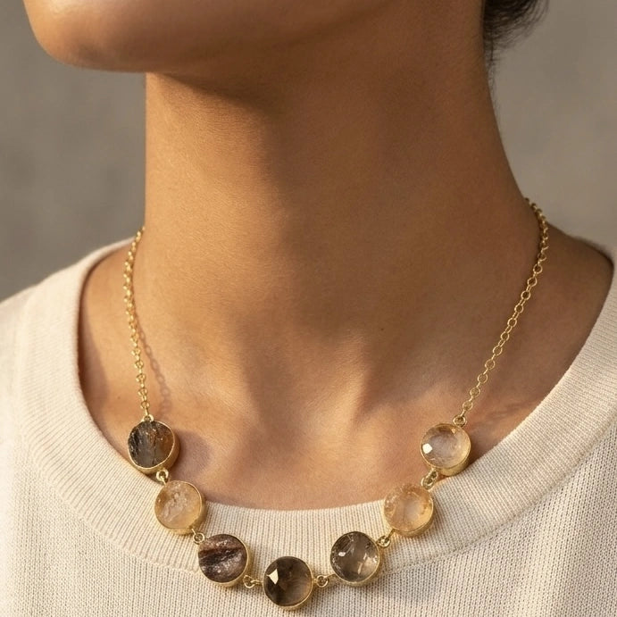 Gemstone Necklace – view 2