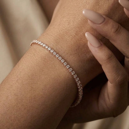 Single Line Tennis Bracelet – view 4