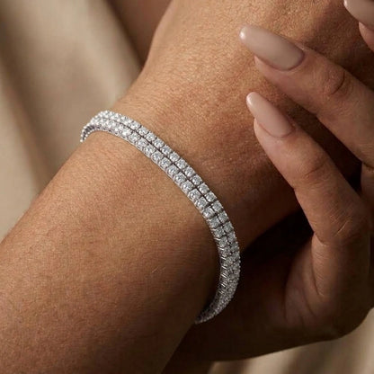 Twin Path Tennis Bracelet – view 8