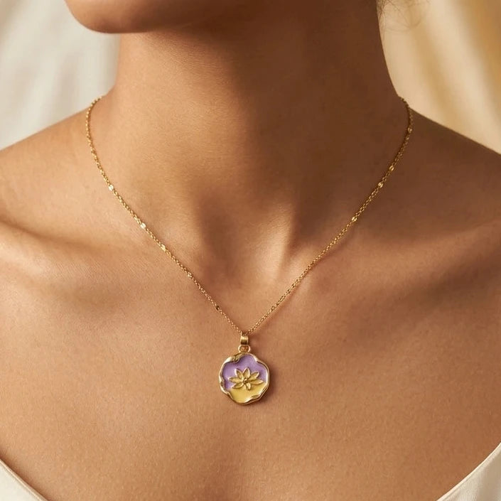 Enchanted Lotus Necklace – Nische
