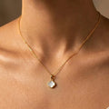 Minimal Pearl Motif Necklace – Nische