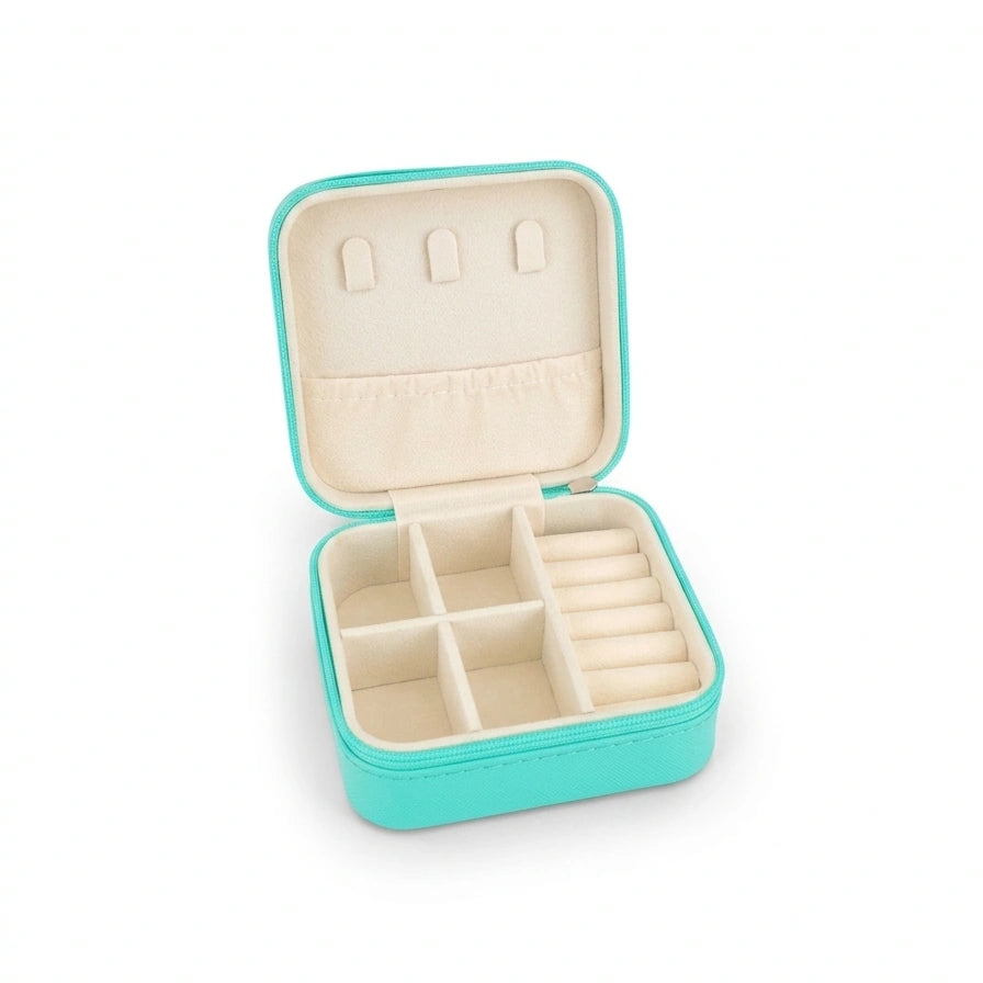 Mini Zip Jewellery Box – Pastel – view 6