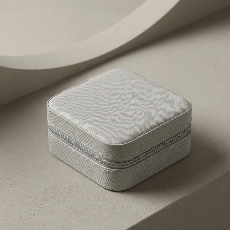Mini Zip Jewellery Box – Classic – view 2