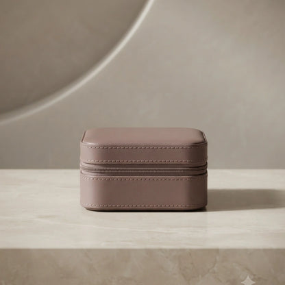 Tan Zip-Around Travel Jewellery Box – view 3