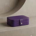 Purple Snap-Clasp Jewellery Box – Nische
