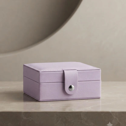Lilac Clasp Jewellery Box – Nische