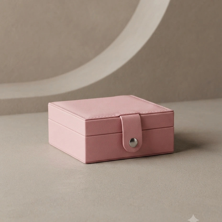 Lilac Clasp Jewellery Box – view 3