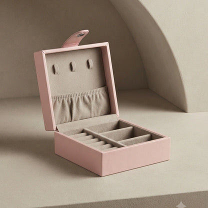 Lilac Clasp Jewellery Box – view 4