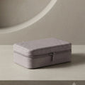 Croc-Texture Zip Jewellery Box – Nische