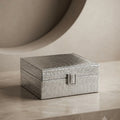 Silver Croc Jewellery Box – Nische