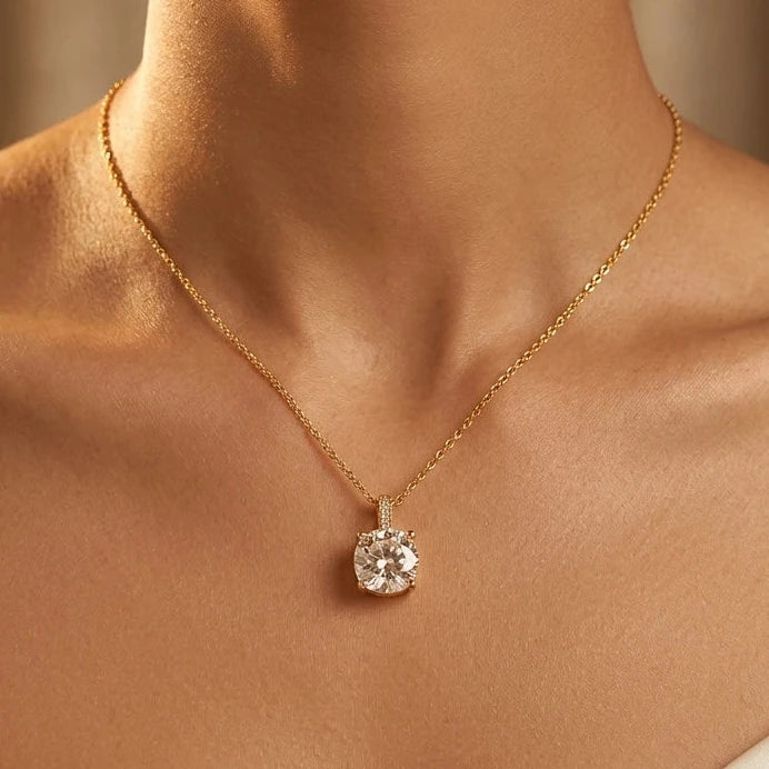 The Solitaire Elegance Pendan