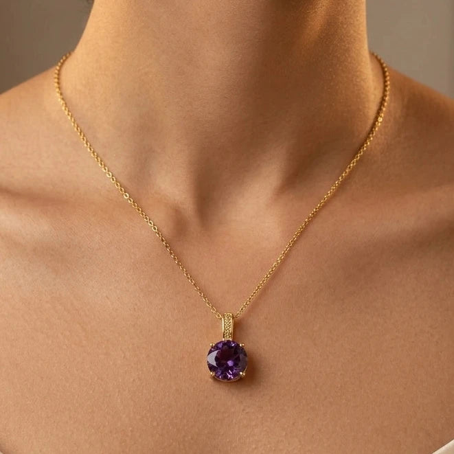 The Solitaire Elegance Pendan