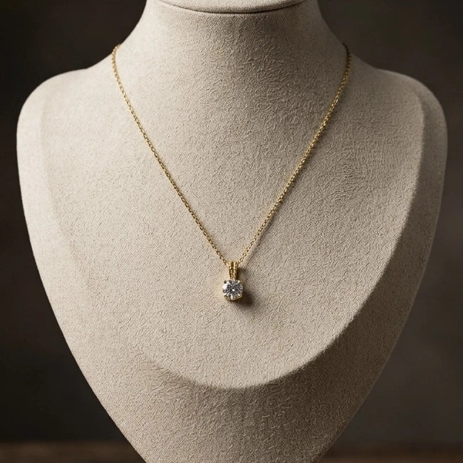 The Solitaire Elegance Pendan