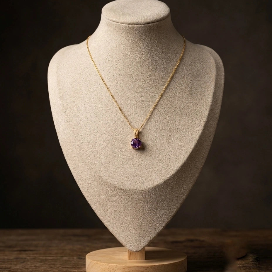 The Solitaire Elegance Pendan