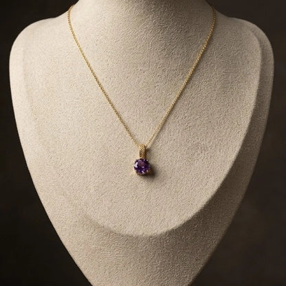 The Solitaire Elegance Pendan