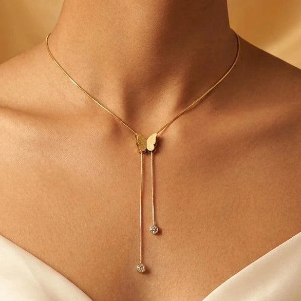 Ethereal Butterfly Lariat