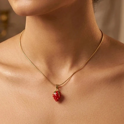Sweet Strawberry Pendant