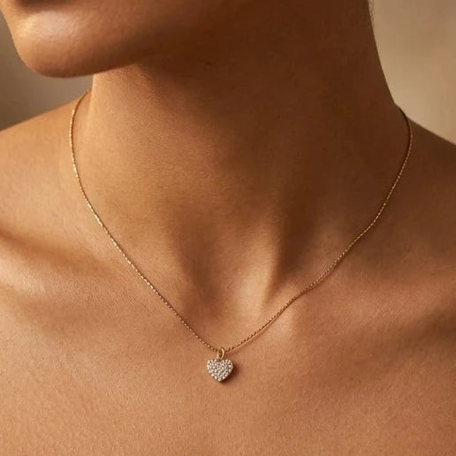 Sparkling Heart Pendant