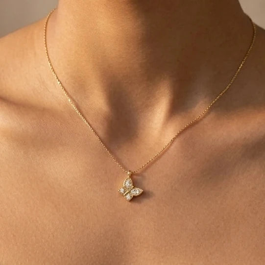 Eternal Butterfly Necklace