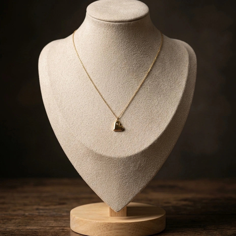 Golden Prism Heart