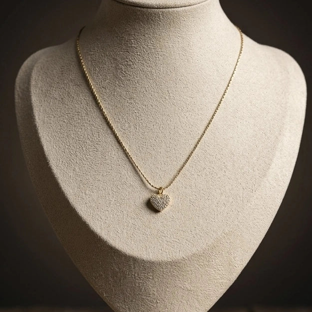 Sparkling Heart Pendant
