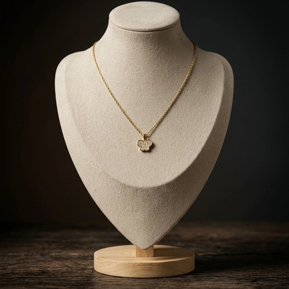 The Golden Butterfly Pendant