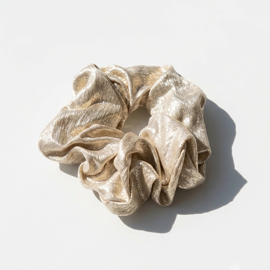 Obsidian Velvet Scrunchie