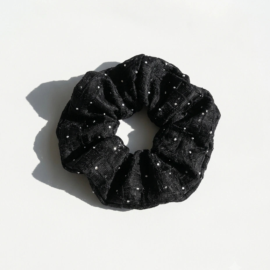 Rhinestone Scrunchie