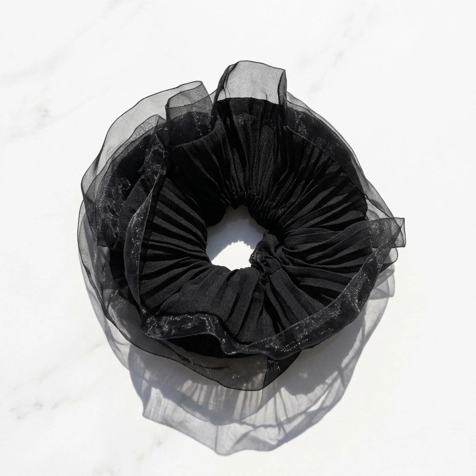 big Ethereal Petal Scrunchie