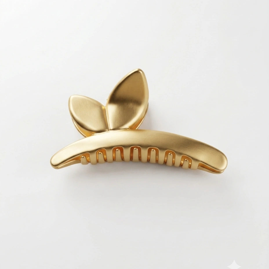 Glossy Butterfly Wing Hair Claw Clip
