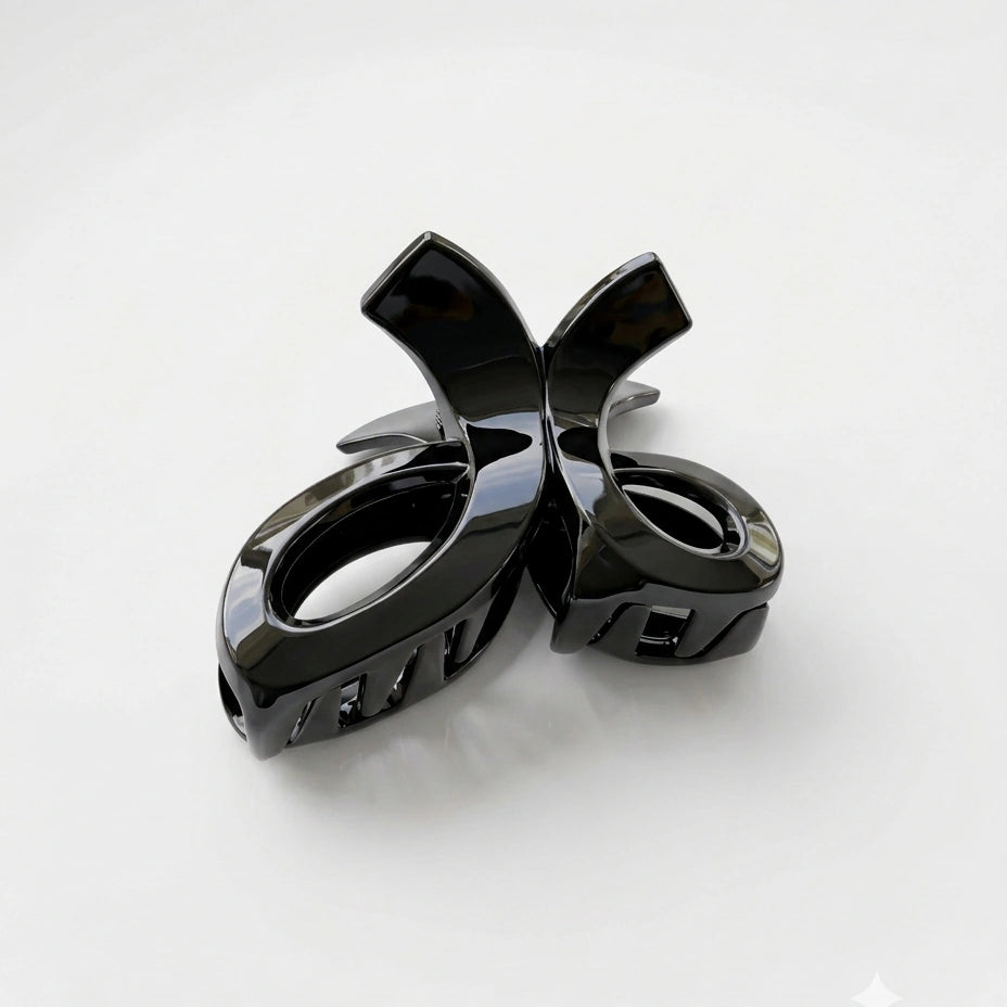 Twisted Ribbon Claw Clip