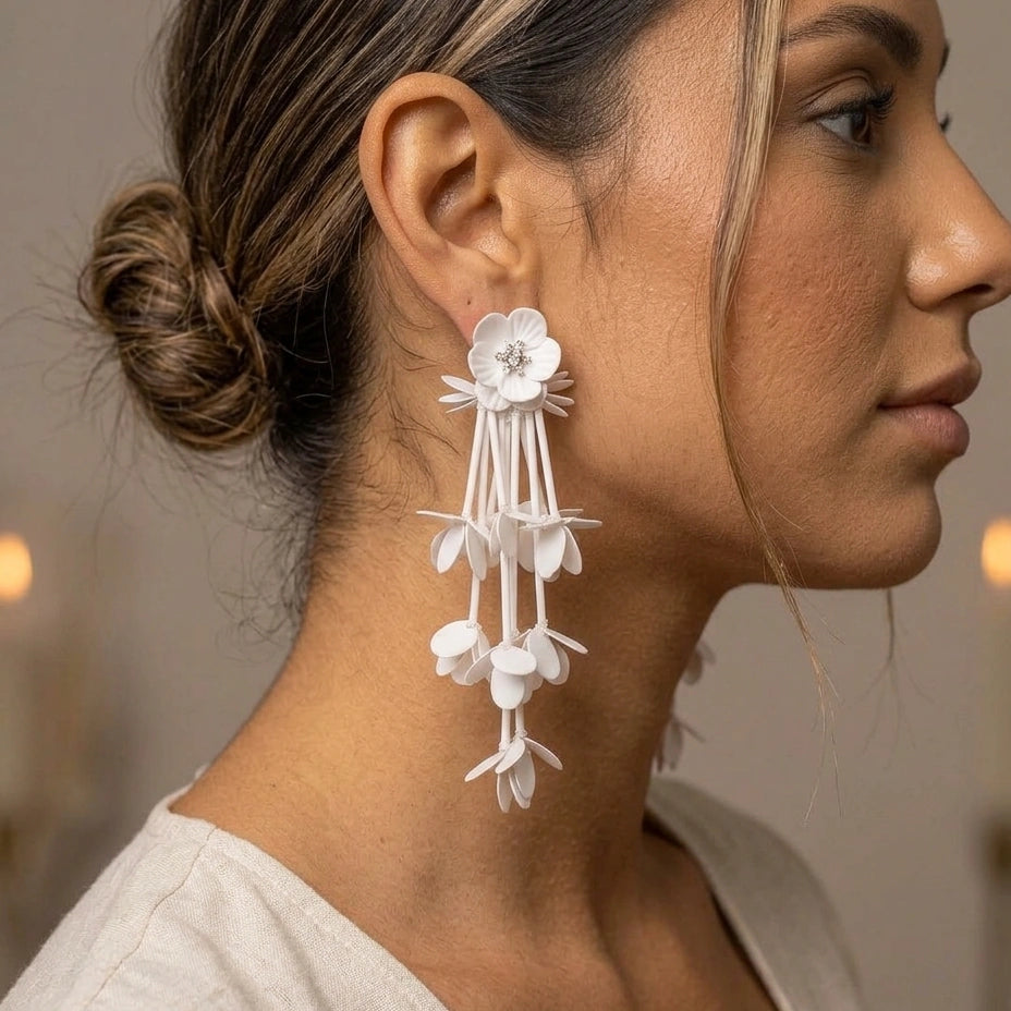 Floral Drop Earring – Nische