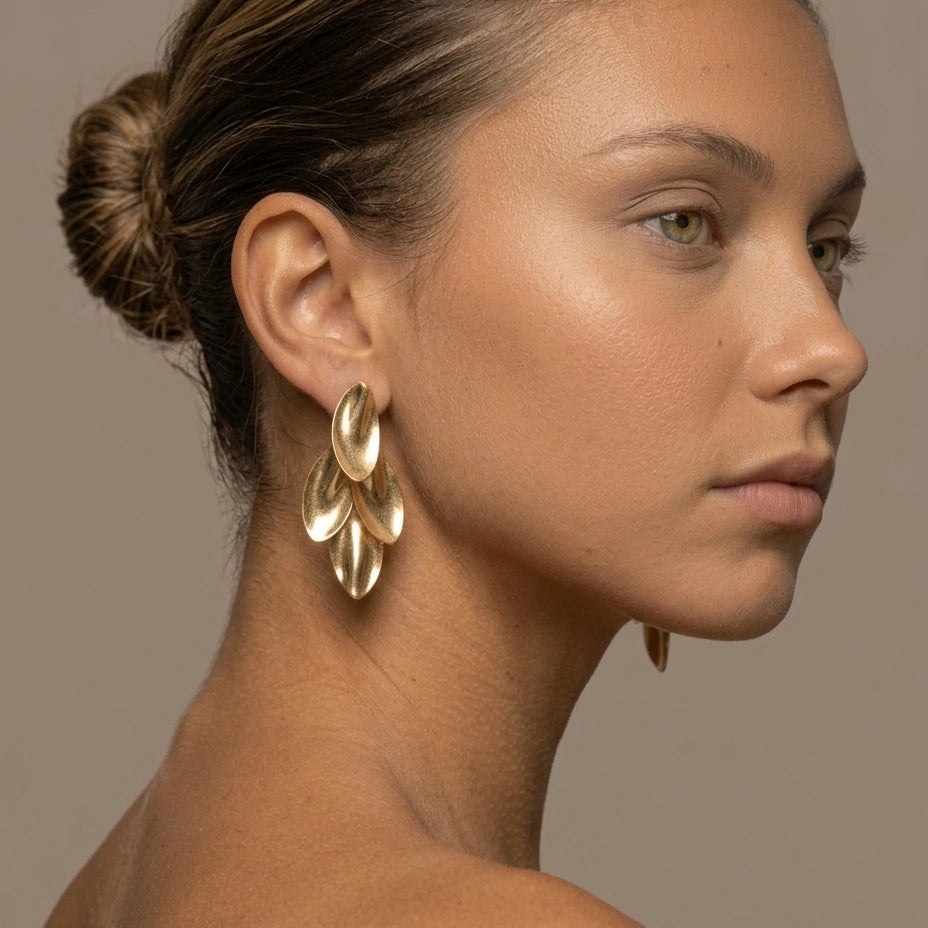 Petal Drop Earrings – Nische
