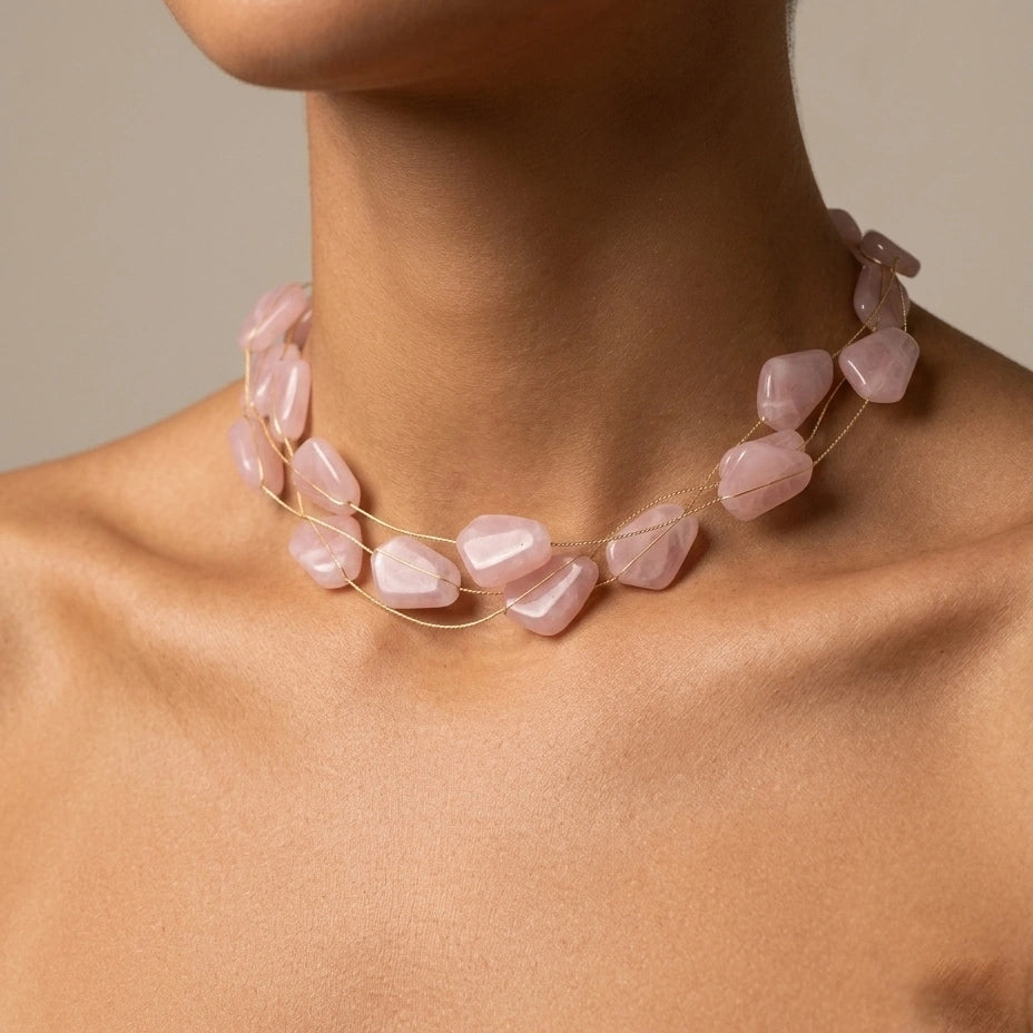 Petal Stone Choker – view 2
