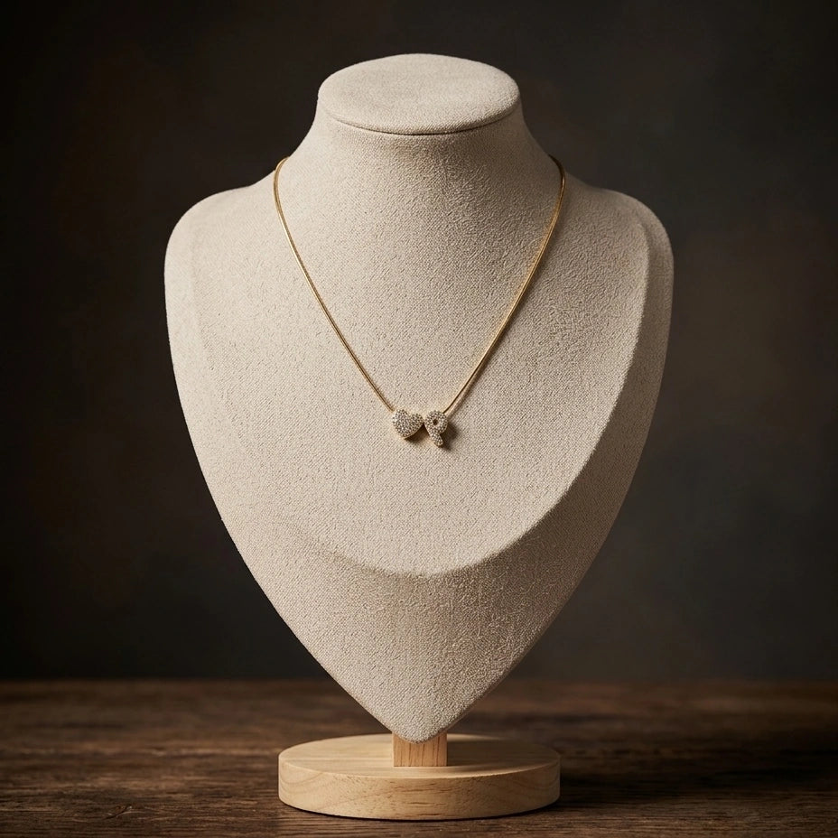 Amour Initial Necklace