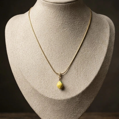 Amalfi Lemon Pendant Necklace