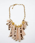 Beaded Fringe Necklace - view 2