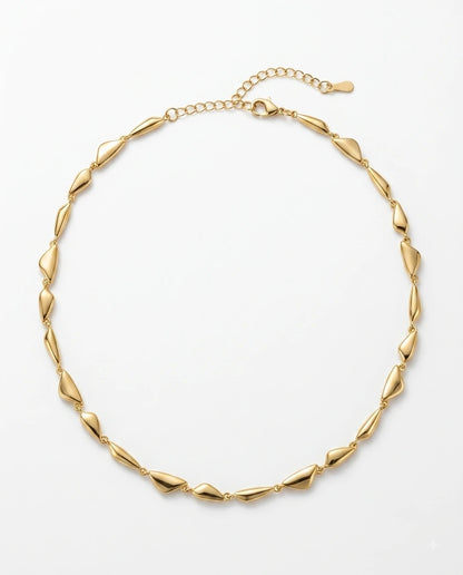 Golden Petal Choker