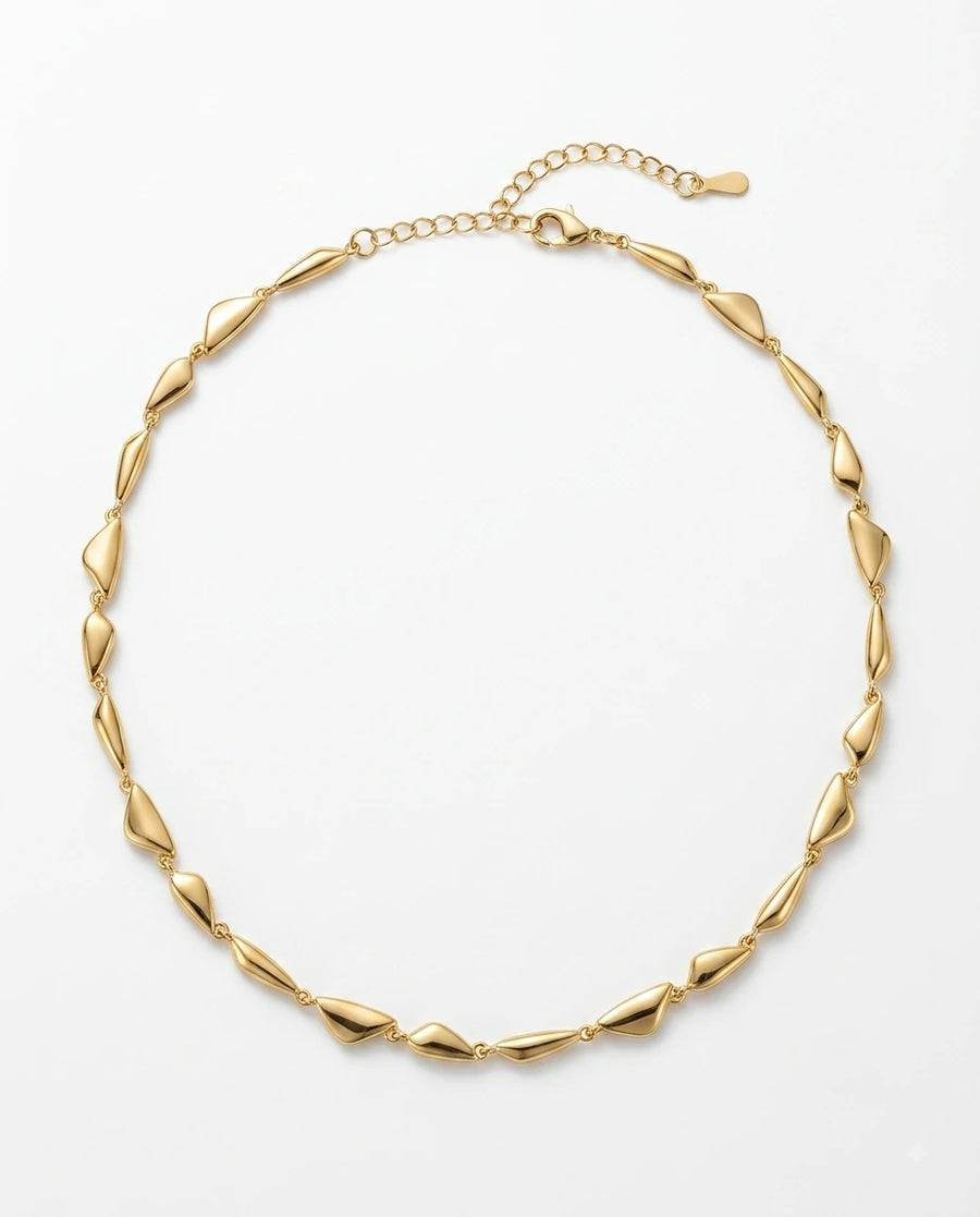 Golden Petal Choker - view 2