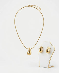 Golden Tear Pendant
