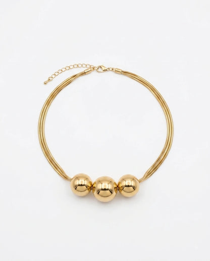 Golden Trinity Choker - view 2