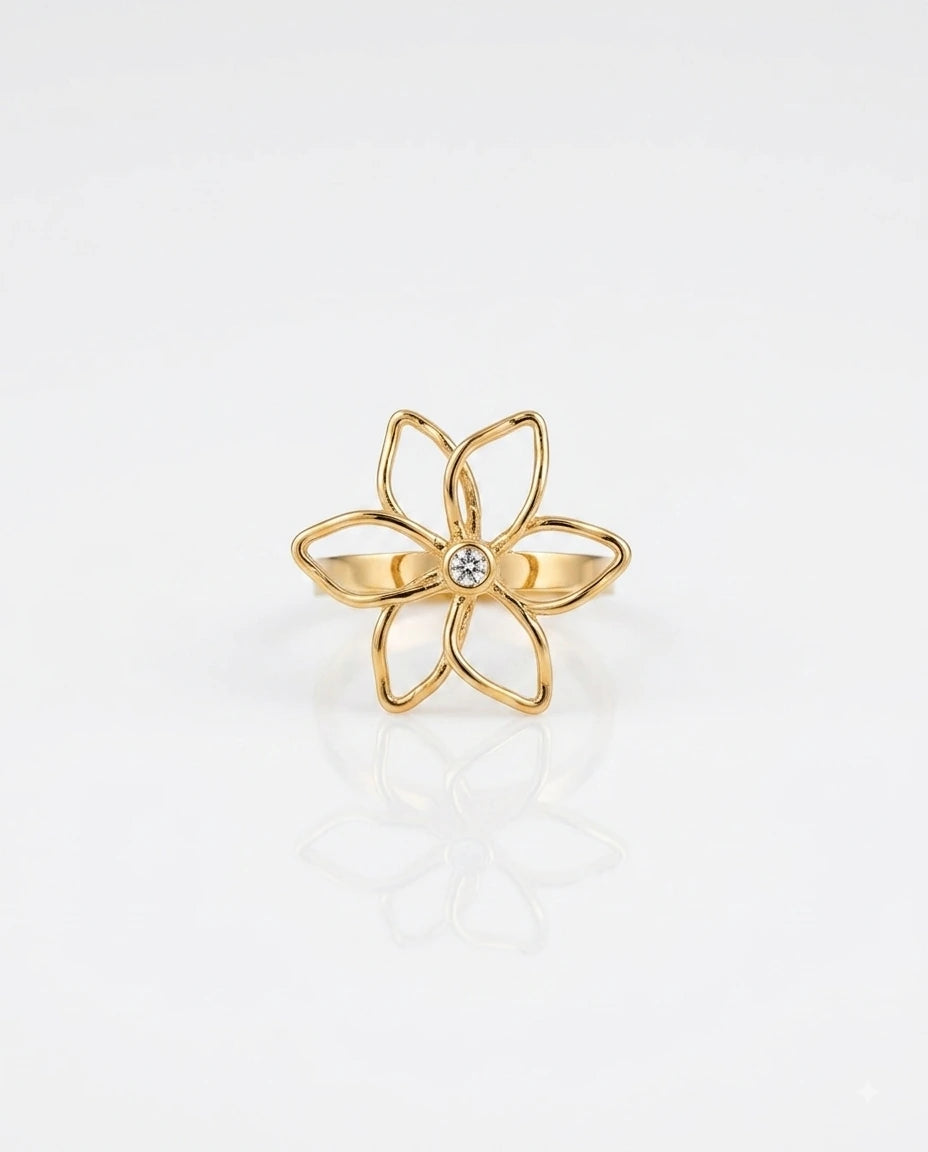 Lotus Bloom Ring - view 2