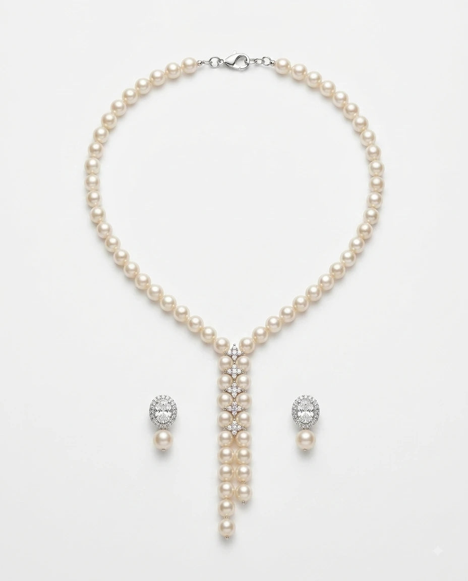 Pearl Drop Lariat - view 2